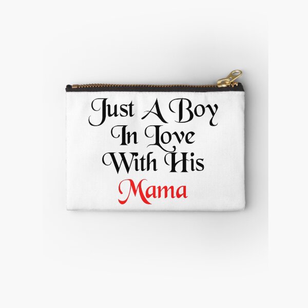 Item preview, Just A Boy In Love With His Mama,Mommy and Me Shirt Set Mother and Son,Funny designed and sold by Barwane Products.