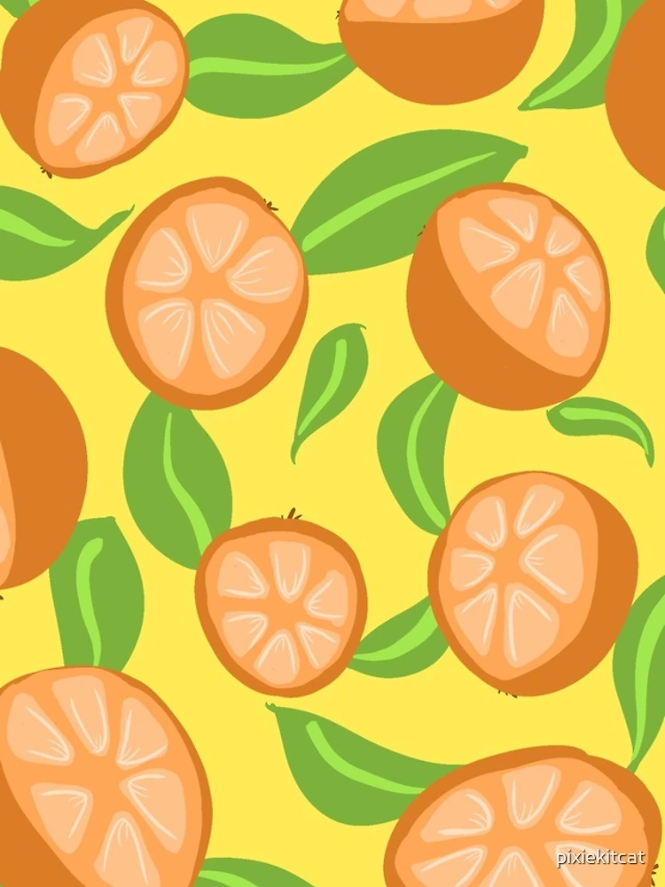 Thumbnail 4 of 4, iPhone Case, Bright Oranges designed and sold by pixiekitcat.