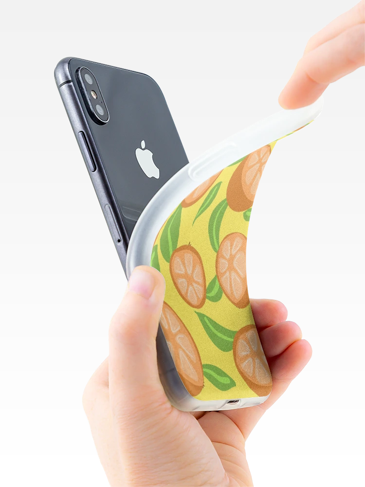 Thumbnail 4 of 5, iPhone Case, Bright Oranges designed and sold by pixiekitcat.