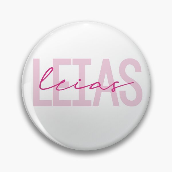 Item preview, LEIAS pink script designed and sold by Layne Traylor.