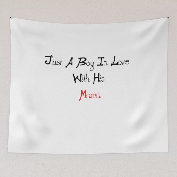 Item preview, Just A Boy In Love With His Mama,Mommy and Me Shirt Set Mother and Son,Funny designed and sold by Barwane Products.
