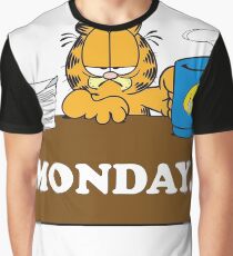 Garfield I Hate Monday Graphic T-Shirt