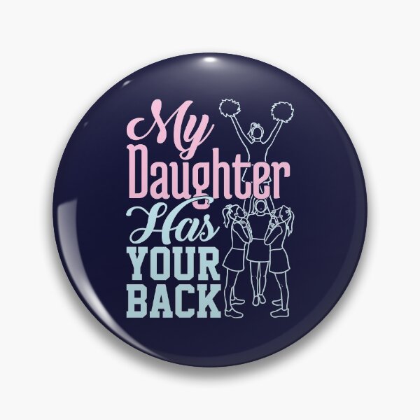 Item preview, Cheer Mom Backspot - My Daughter Has Your Back designed and sold by jaygo.