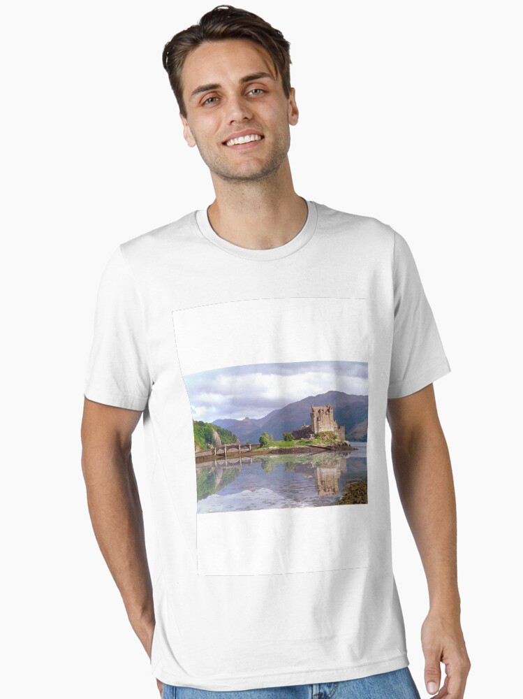 Thumbnail 1 of 7, Essential T-Shirt, Eilean Donan Castle 37 designed and sold by goldyart.