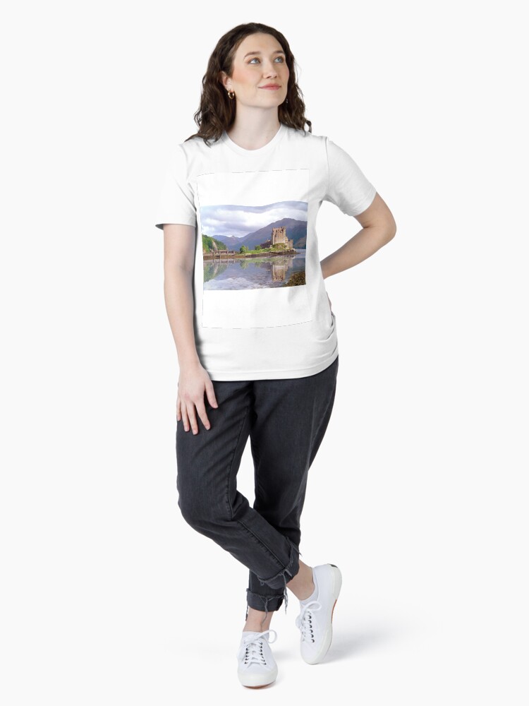 Thumbnail 4 of 7, Essential T-Shirt, Eilean Donan Castle 37 designed and sold by goldyart.