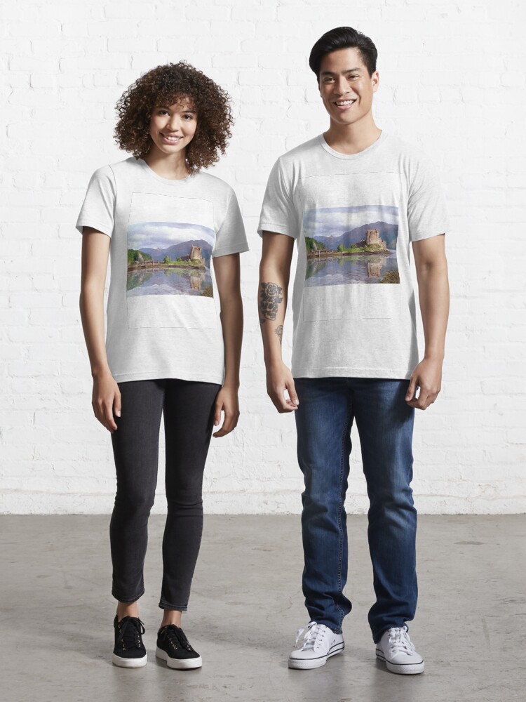 Thumbnail 1 of 7, Essential T-Shirt, Eilean Donan Castle 37 designed and sold by David Rankin.