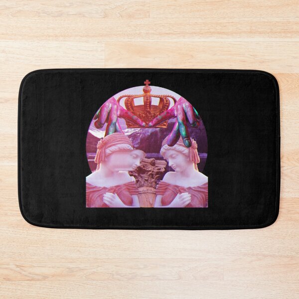 Item preview, Vaporwave Dream: Aesthetic Crown, Mountains, and Sculptures print designed and sold by D-C-Designs.