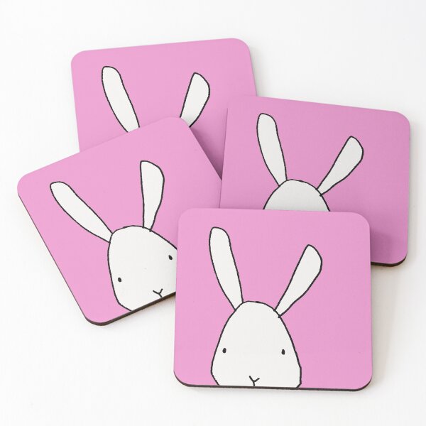 Item preview, Bunny Face Hand Drawn Animal Art Doodle designed and sold by NancyMerkle.
