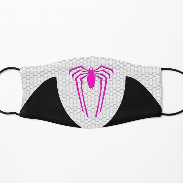 GWEN Amazing Hero (Geek Nerdy Black Red Blue Web Comics style) Kids Mask