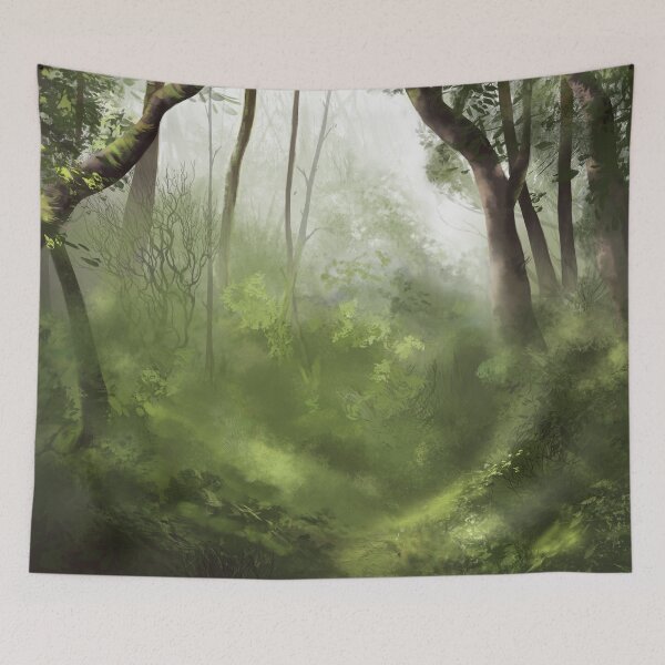 Item preview, Сloudy  day in the forest designed and sold by Maks08.