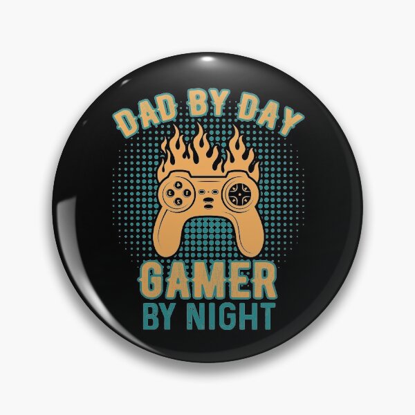 Item preview, Dad By Day Gamer By Night T-Shirt - Funny Gaming Dad Shirt designed and sold by Trendy Valley .
