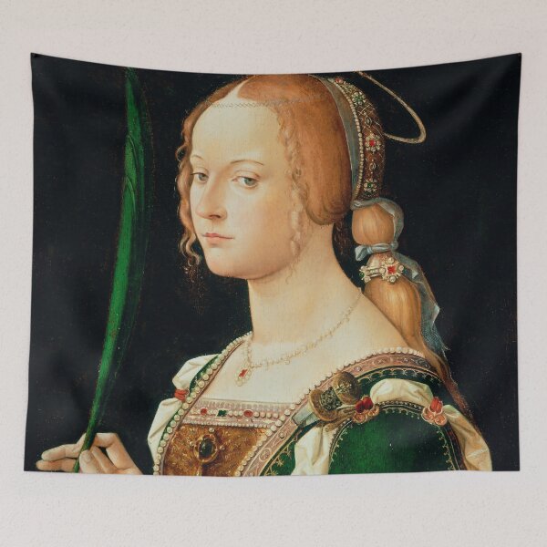Item preview, Saint Justina of Padua designed and sold by brushandframes.