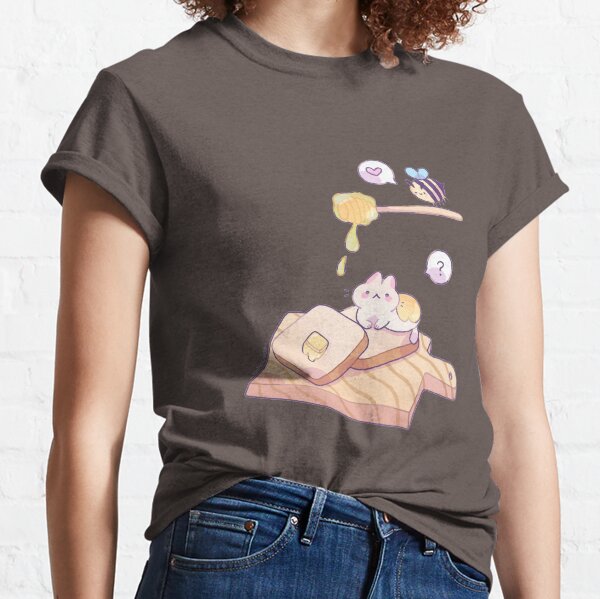 Cat with honey Classic T-Shirt