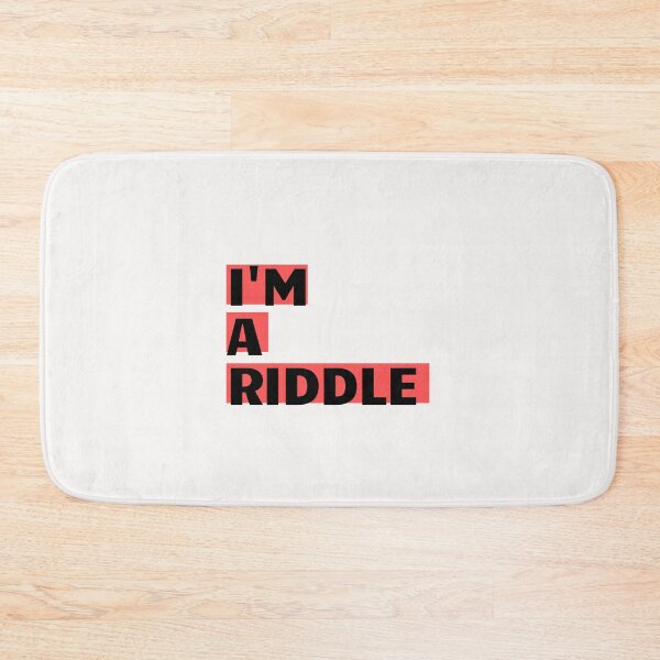 Item preview, I’m a riddle designed and sold by Asatsa.