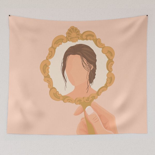 Item preview, Self Love Mirror Art Print designed and sold by elloiseollave.
