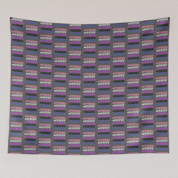 Item preview, Genderfluid Hex Code Flag designed and sold by SpookyWoosh.