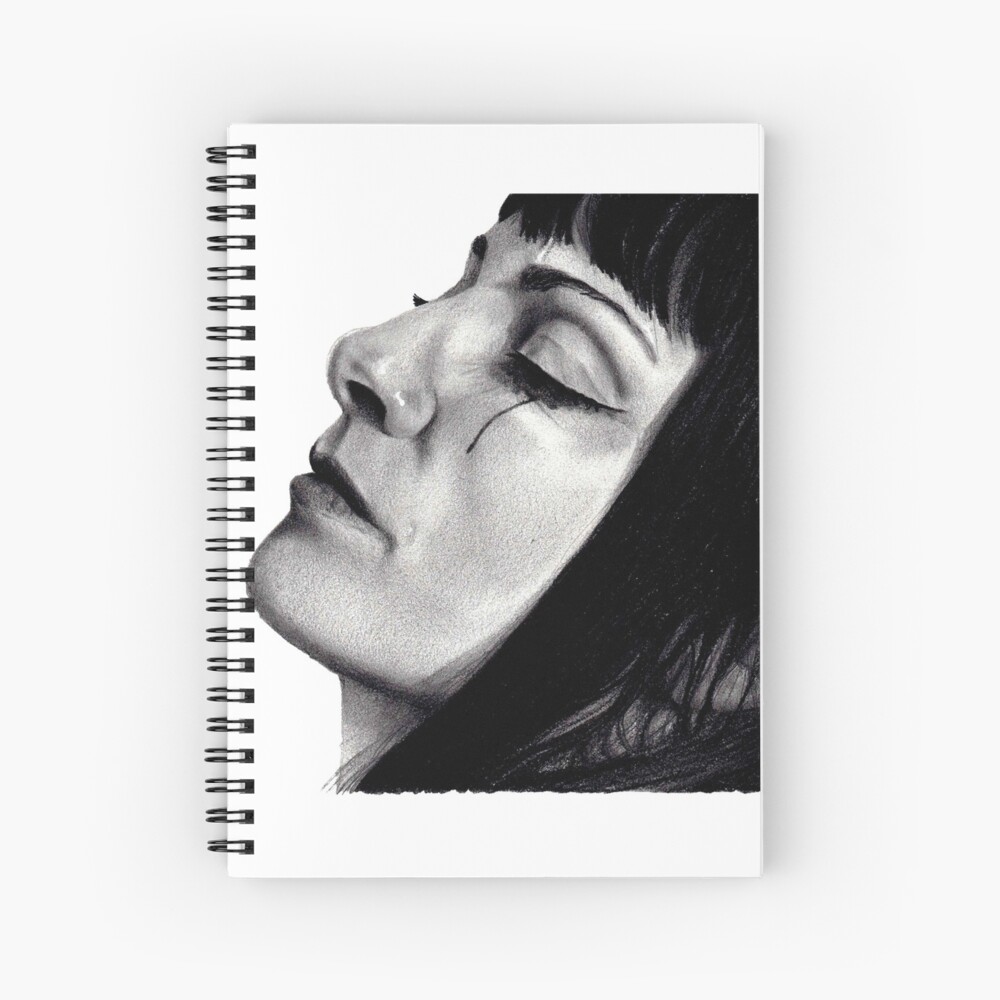 drawing of Najwa Nimri