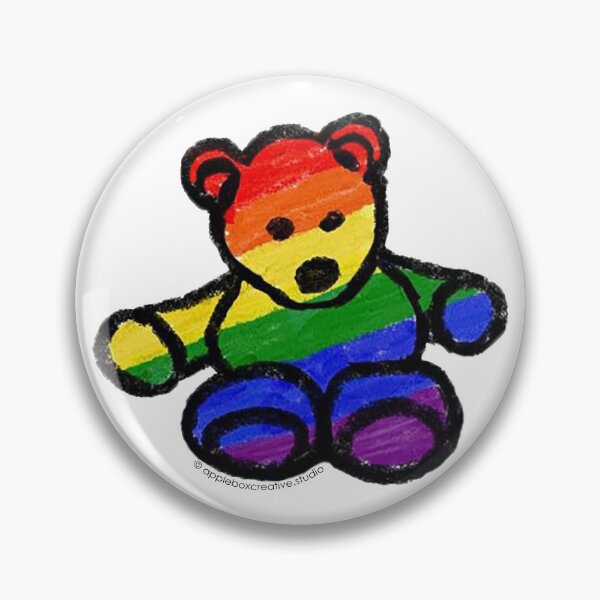 Item preview, LGBTQ+ Bear designed and sold by Applebox Creative.