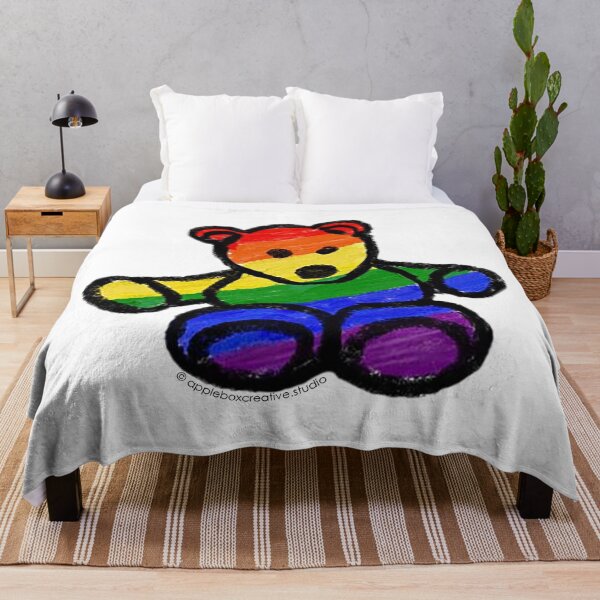 Item preview, LGBTQ+ Bear designed and sold by Applebox Creative.