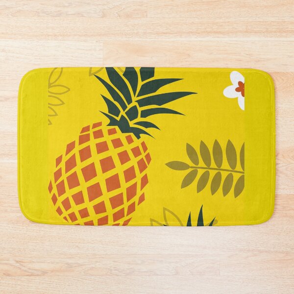 Item preview, Pineapple and leaves pattern designed and sold by Delicarte.