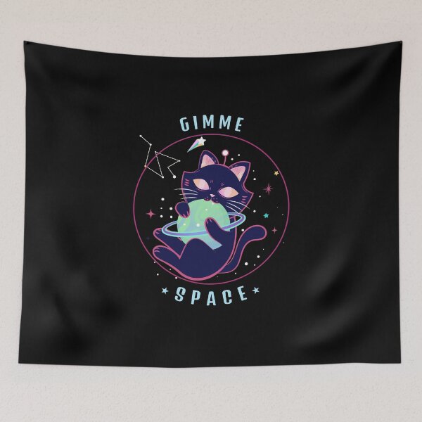 Item preview, Space Cute Cat Design designed and sold by carolviola87.