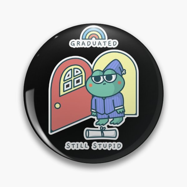 Item preview, Clueless Frog Graduated Graduation designed and sold by ShineEyePirate.