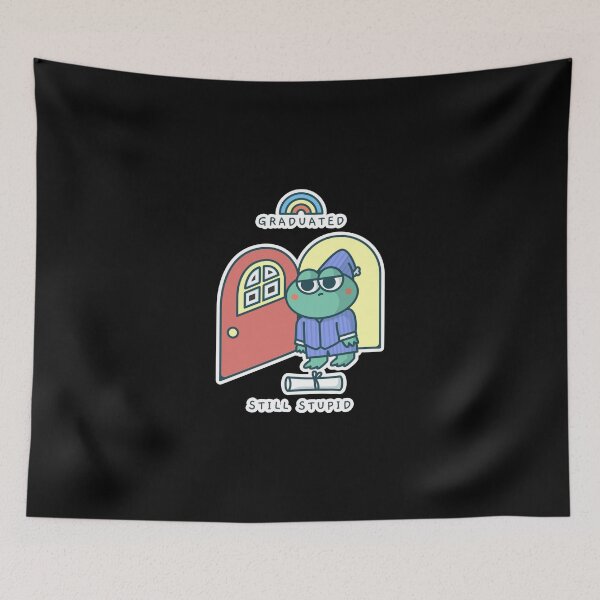 Item preview, Clueless Frog Graduated Graduation designed and sold by ShineEyePirate.