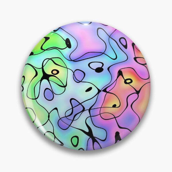 Item preview, Abstract # 15 - Rainbow and Lines designed and sold by wordznart.
