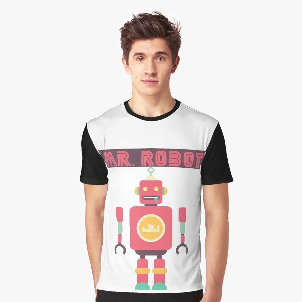 Mr Robot Graphic T-Shirt