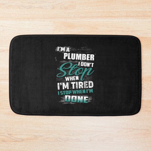Item preview, Plumber Never Stop designed and sold by princegiri.