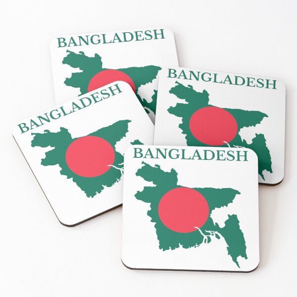 Item preview, Bangladesh Map Flag designed and sold by marosharaf.