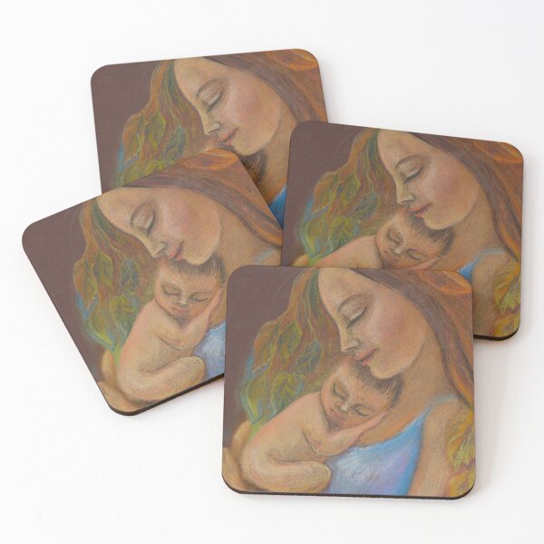 Item preview, A very tender picture of motherhood. The mother and the baby. designed and sold by Elena Reutova.