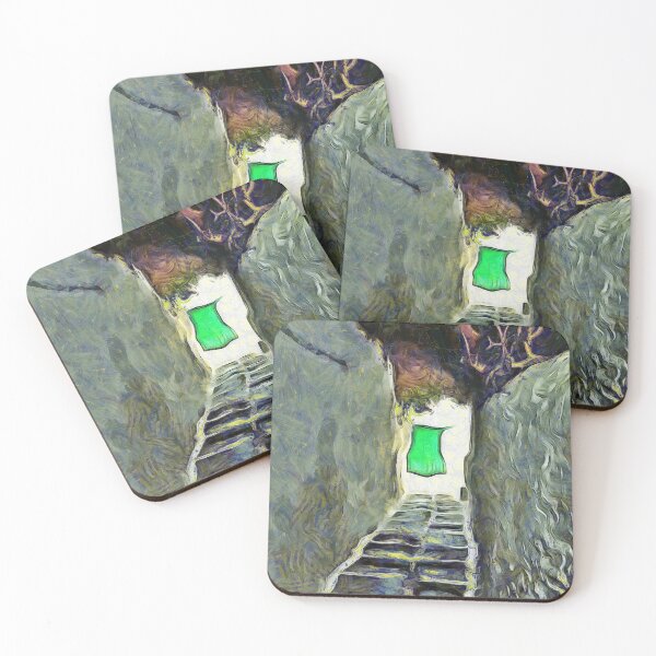 Item preview, Little Green Door in Mykonos Greece KPA designed and sold by karynpeters.