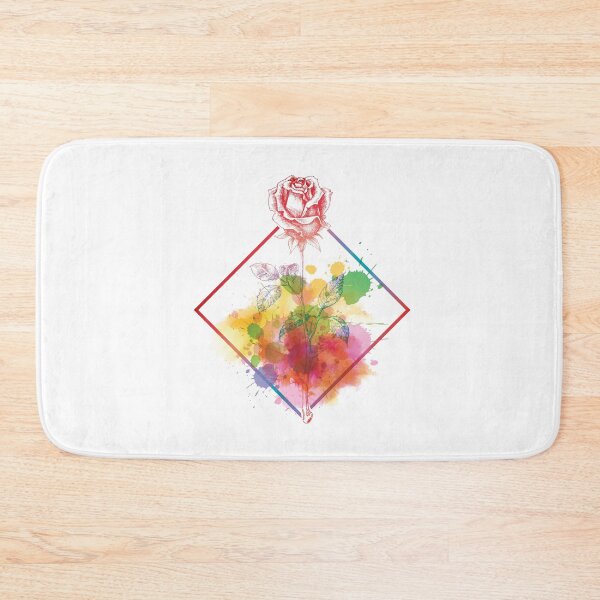 Item preview, Rose in square designed and sold by GreenFrog75.