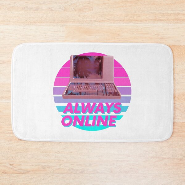 Item preview, Funny Vaporwave Meme Always Online. Retro 80s style design product designed and sold by D-C-Designs.