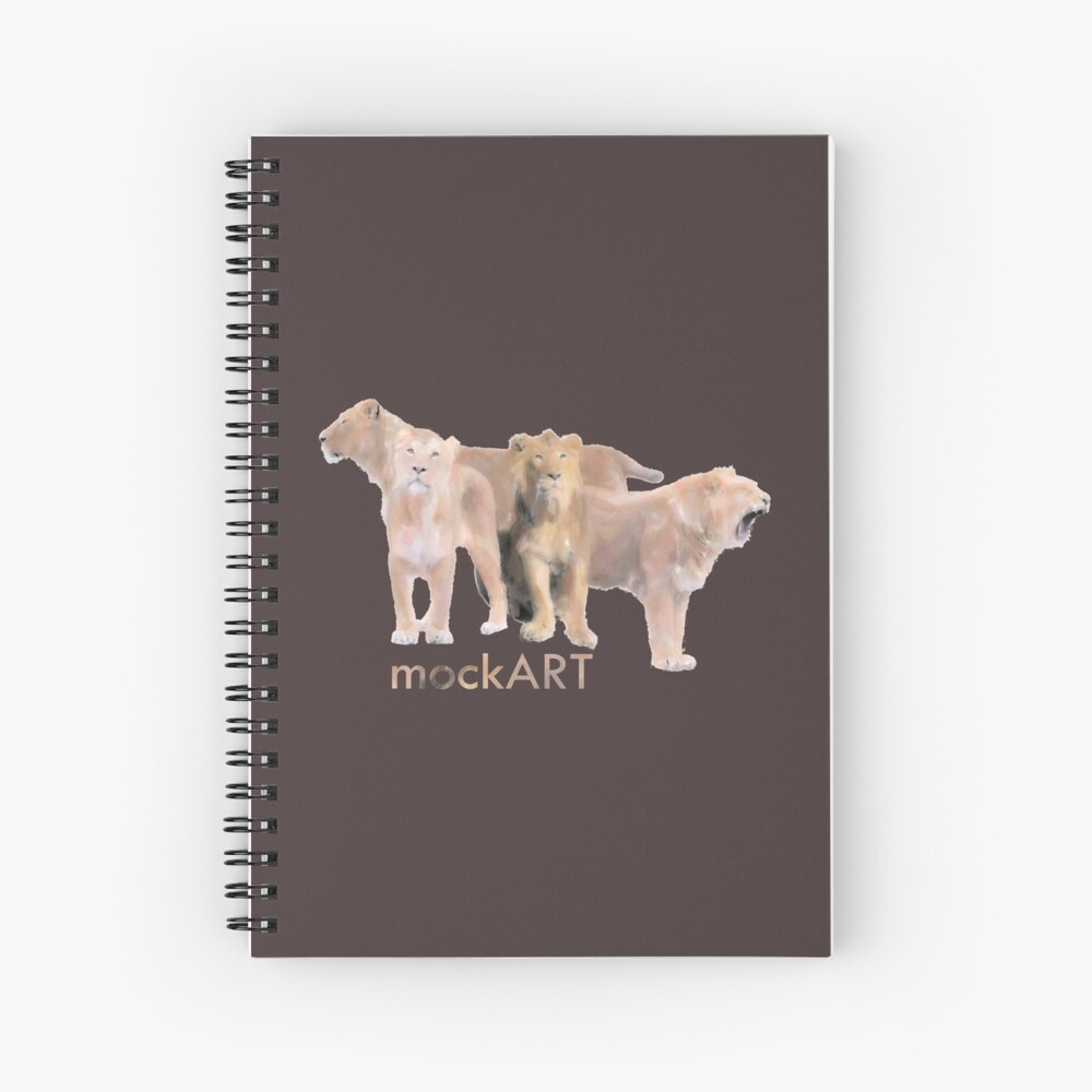 Item preview, Spiral Notebook designed and sold by mockART.