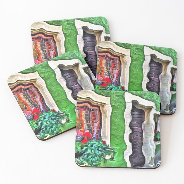 Item preview, Green House with Flowers Michelstadt Germany KPA designed and sold by karynpeters.