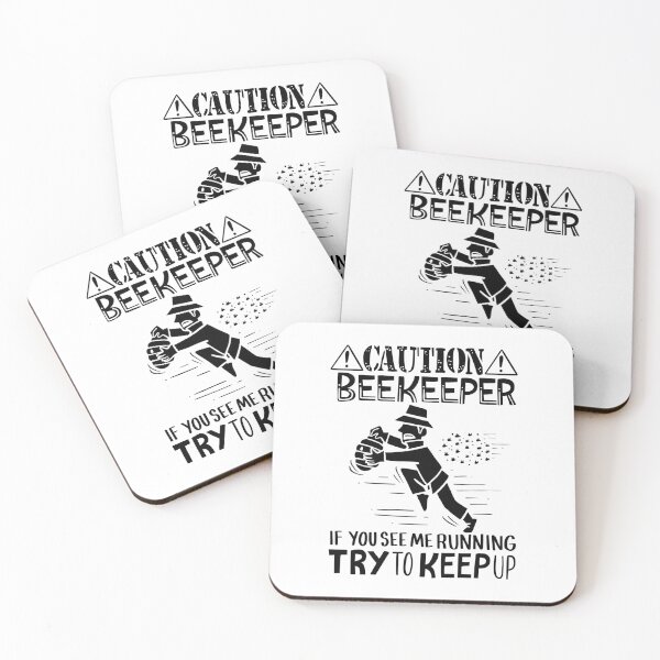 Item preview, Caution Beekeeper Honey Bee Beehives Farmer  designed and sold by haselshirt.
