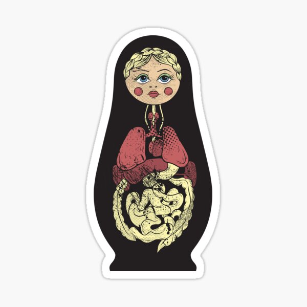 Russian doll Sticker