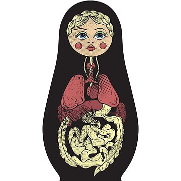 Artwork thumbnail, Russian doll by Chuvardina
