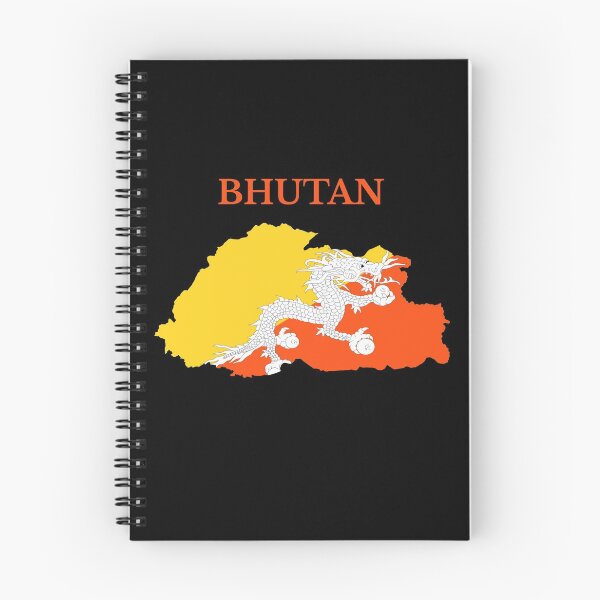 Item preview, Bhutan Map Flag designed and sold by marosharaf.