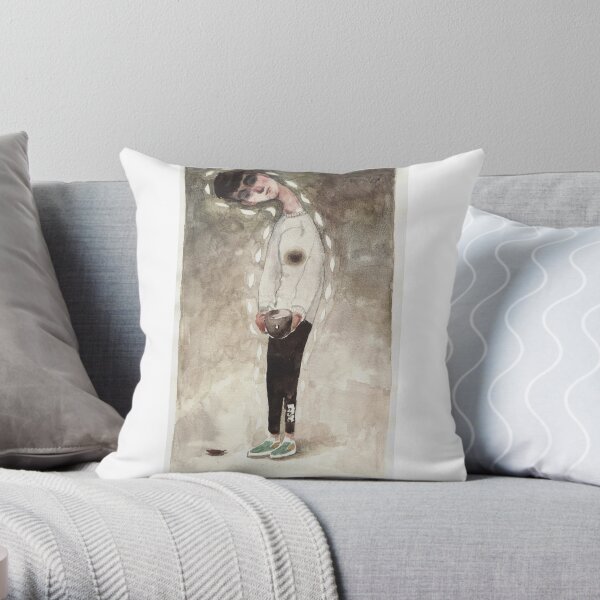 Autumn Sadness Throw Pillow