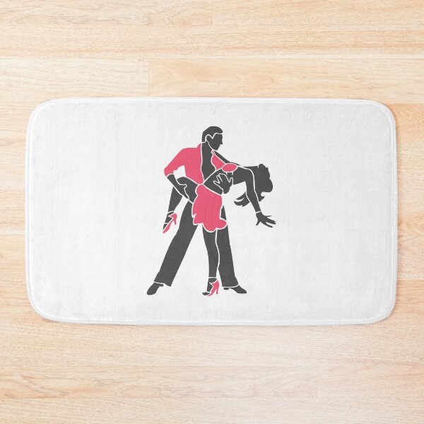 Item preview, Dancing Silhouette Couple Dancers Romantic Dance Gift designed and sold by haselshirt.