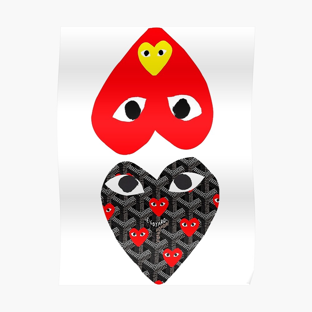 comme des garcons sticker