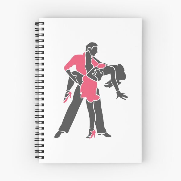 Item preview, Dancing Silhouette Couple Dancers Romantic Dance Gift designed and sold by haselshirt.