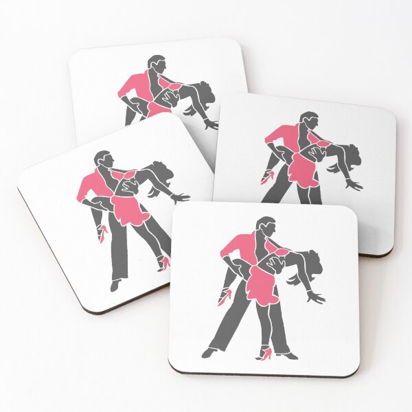Item preview, Dancing Silhouette Couple Dancers Romantic Dance Gift designed and sold by haselshirt.