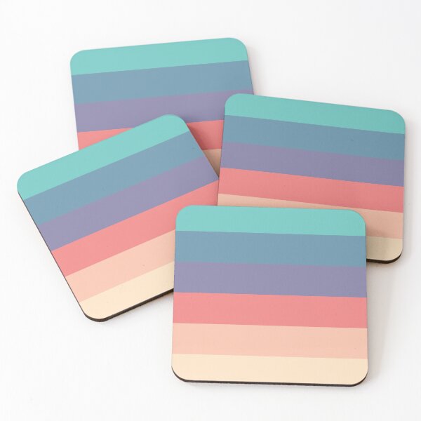 Item preview, Summer Sunset Stripes designed and sold by d-little.