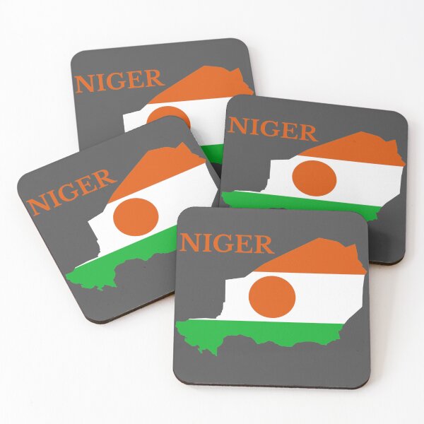 Item preview, Niger Map Flag designed and sold by marosharaf.