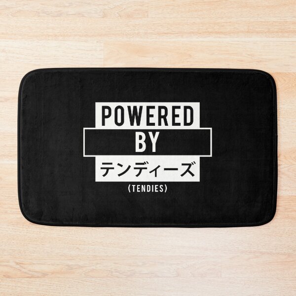 Item preview, Powered By Tendies Japanese Aesthetic Vaporwave Design Gift design designed and sold by D-C-Designs.