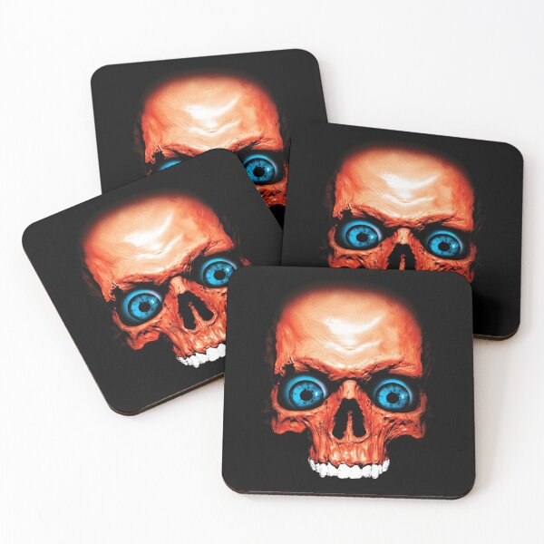 Item preview, Mandible - Orange Skull - S4 designed and sold by QuarterMoon.